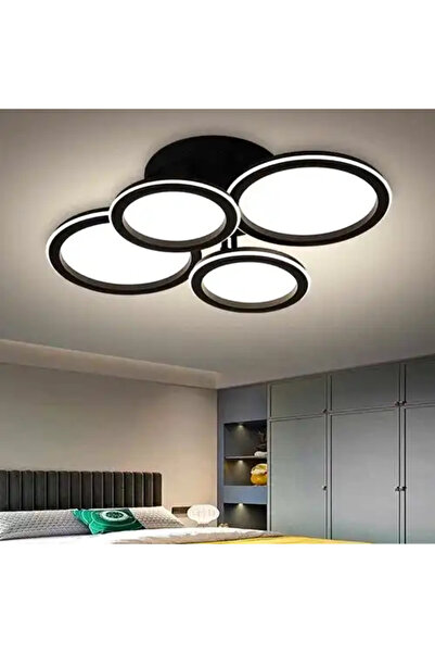 LED CONCEPT Lustra LED cu trei tipuri de lumina, telecomanda, intensitate reg...