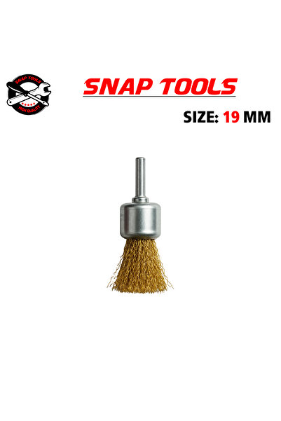SNAP TOOLS 19mm Brass Drill Brush