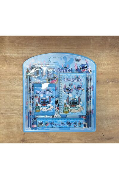 SANRIO Stich Kırtasiye Seti 9 Parça