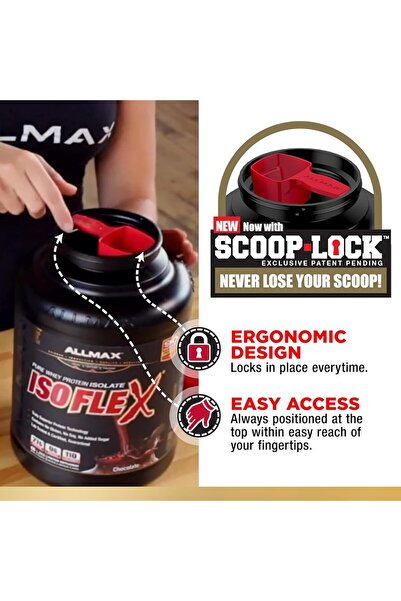 ALLMAX Nutrition Isoflex 100% Pure Whey Protein Isolate, Cookies & Cream, 5 lb (2.27 kg)