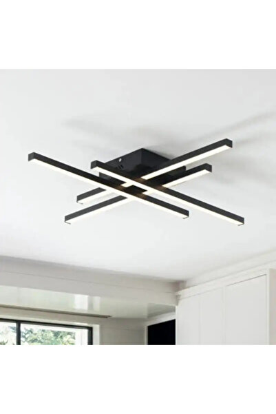 LED CONCEPT LED chandelier with three types of light, remote control, adjustable intensity, 66W, 86x86x11