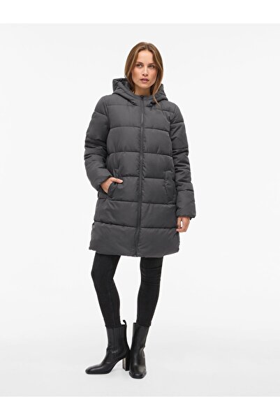 VILA Wattierte Jacke VIKARLA Kapuzen