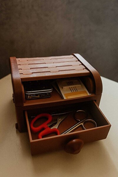 duman üretim Sürgülü Organizer Kutusu – 14 cm x 15 cm