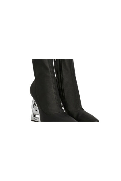 Dolce&Gabbana BOTINE DE GLEZNĂ DAMĂ PIELE NEGRE