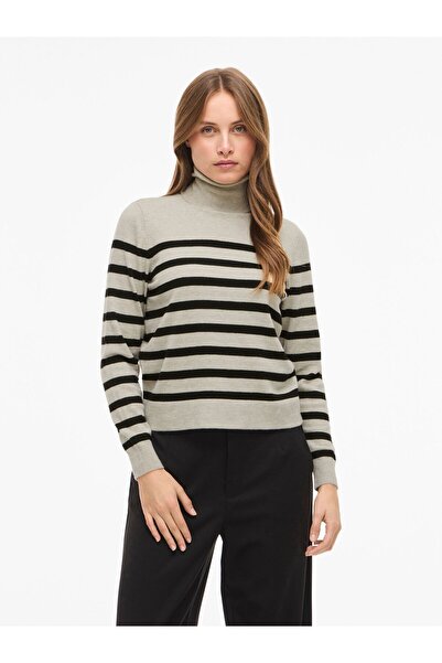 VILA Strickpullover VIKERRY Rollkragen