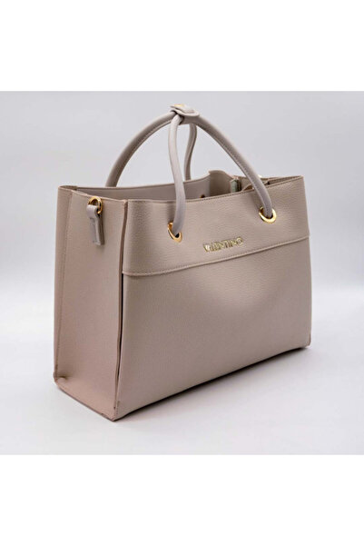 Valentino TOTE BAG ALEXIA – ECOLOGICAL LEATHER – LIGHT GREY