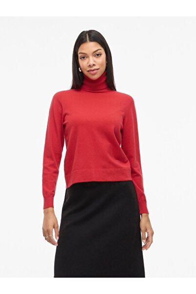 VILA Strickpullover VIKERRY Rollkragen