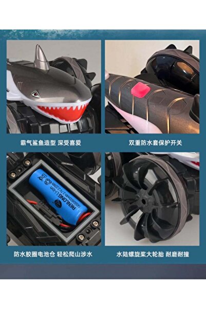 Generic Fast Water Shark Car with Remote Control