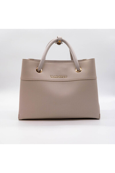 Valentino TOTE BAG ALEXIA – ECOLOGICAL LEATHER – LIGHT GREY