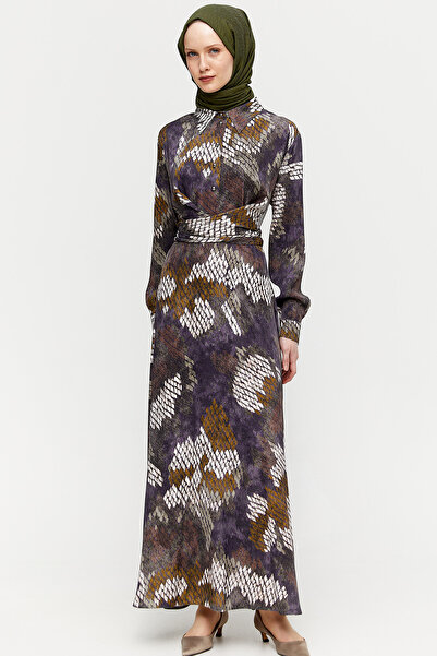 Setrms Desenli Floş Elbise