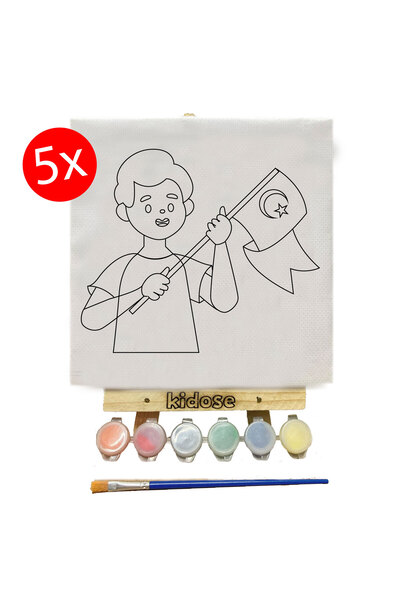 KİDOSE مجموعة لوحات قماشية بتصميم أتاتورك والجمهورية |   23 أبريل، 29 أكتوبر،...