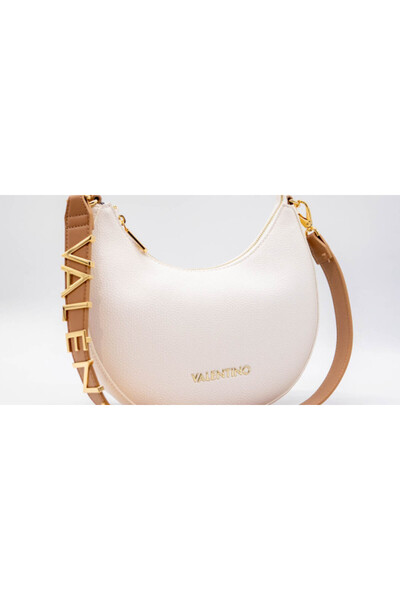 Valentino GEANTĂ CROSSBODY ALEXIA - PIELE - ALBĂ