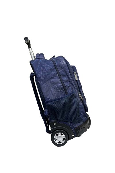 nuzki Trolley School Bag for Students – Multi-Functional 18-Inch Backpack with Wheels