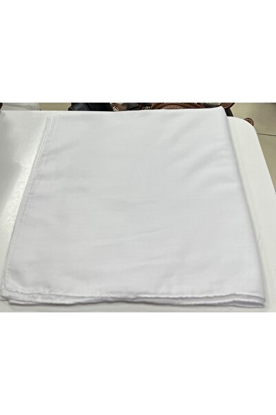 Gül Eşarp Sinem dikişli tülbent yazma beyaz