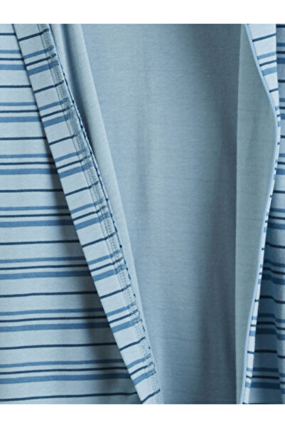 LC Waikiki Crew Neck Striped Baby Boy Jumpsuit