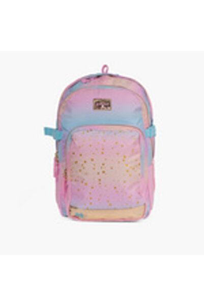 BOZ 18-inch Backpack with Adjustable Straps and Gradient Color by - 27 x 13 x...