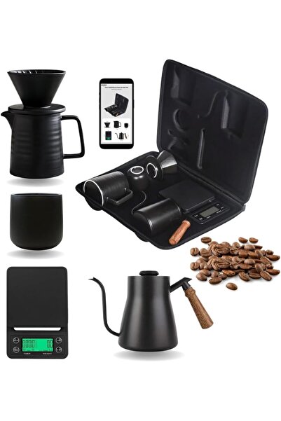 Primo Plus V60 Coffee Maker Set Black