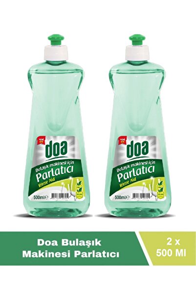 Doa Bulaşık Makinesi Parlatıcı 500 Ml Vegan x 2 Adet
