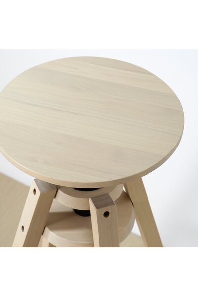 IKEA DALFRED Bar stool, birch, 63-74 cm