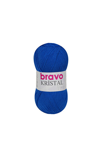 Bravo Κρυστάλλινο κορδόνι 100 γραμμάρια 470 μέτρα (Κωδικός χρώματος: 780) Μπλε σαξόφωνο