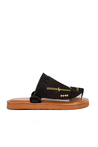 NAYASHIN حذيان شرقي رائع من الجلد المطرز