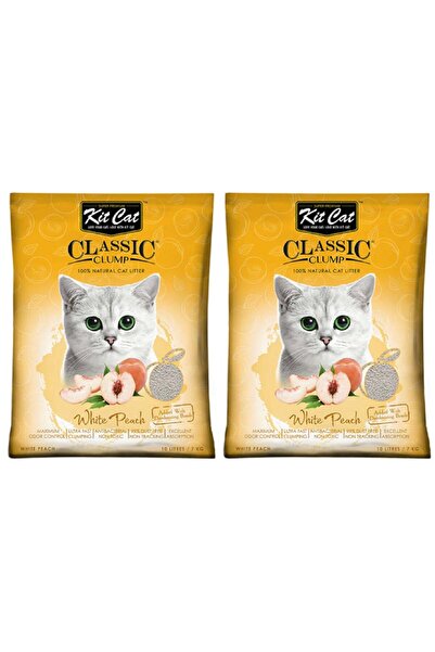 Kit Cat كلاسيك كلومب خوخ أبيض 10 لتر