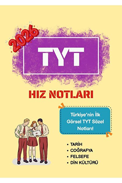 2026 TYT Sosyal Süper Özet | Tarih Coğrafya Felsefe Din Hız Notları – Spiral