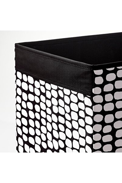 IKEA DRÖNA Box, black/white, 33 x 38 x 33 cm