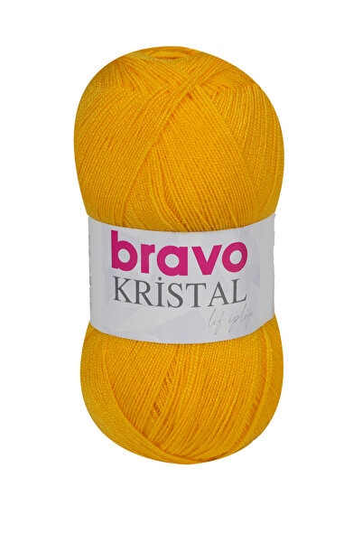 Bravo Crystal Fiber Rope 100 Grams 470 Meters (Color Code: 440) Dark Yellow