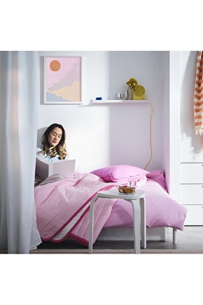 IKEA RÖDALM Frame with poster, striped sunset, 40 x 50 cm