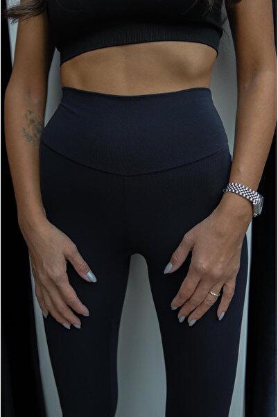 Havoş Navy Blue Comfortlux High Waisted Tights