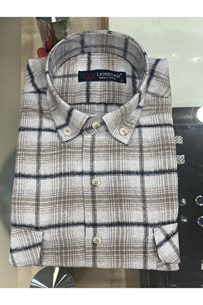 ENRICO MASAROTTI kışlık oduncu çift cepli yün gömlek