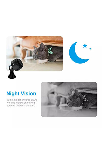 Generic Wistino 1080p Mini Camera Night Vision Motion Detection A9 Wireless Security Camera