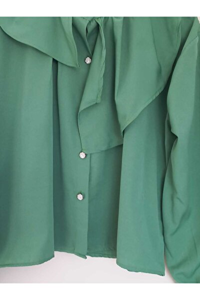 Zübeyde Sayın Γυναικείο πουκάμισο με λεπτομέρεια στο γιακά