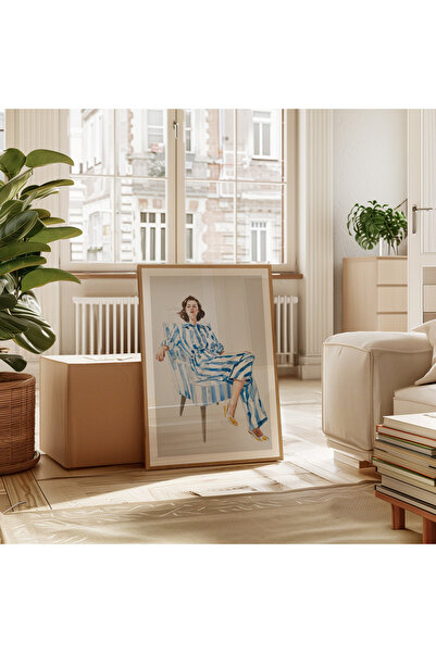 Tuba Decor Tablo dintr-o singură bucată cu rame din lemn pentru sufragerie, sufragerie, bucătărie