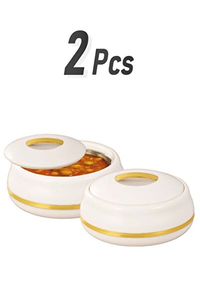 Jaypee aypee Twin Set, 850ml+850ml Pack of 2 Thermoware Casserole, O Maria Neo-Cream