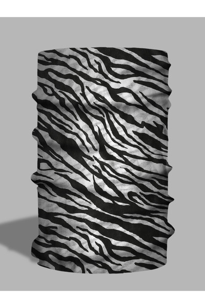 luma Zebra Patterned Neck Collar - Baf