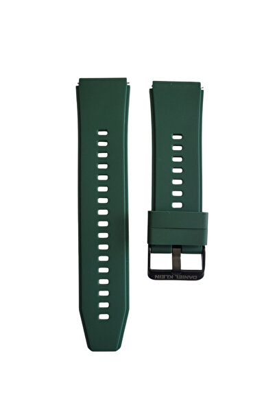 Daniel Klein Green Color Silicone Watch Band