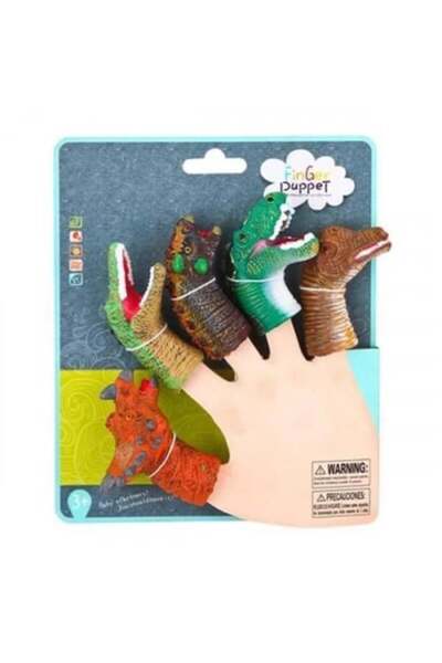 genernic 5 قطع من دمى الأصابع (عالم الديناصورات)