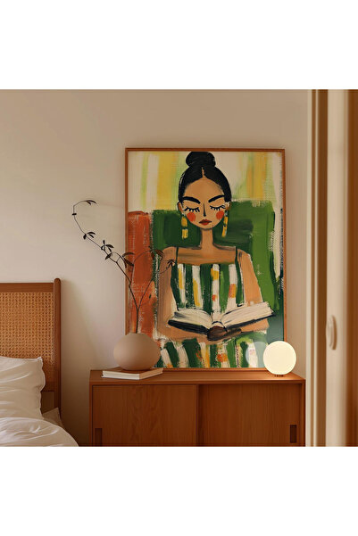 Tuba Decor Tablo dintr-o singură bucată cu rame din lemn pentru sufragerie, s...