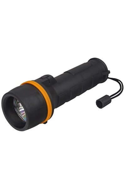 Evotools Lanternă LED cu protecție din cauciuc, 3 baterii R20