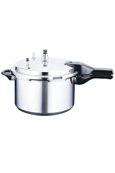 Generic Shopi Classic Pressure Cooker, Strong Aluminium Body with Safety Valve & Easy Grip Dual Handles