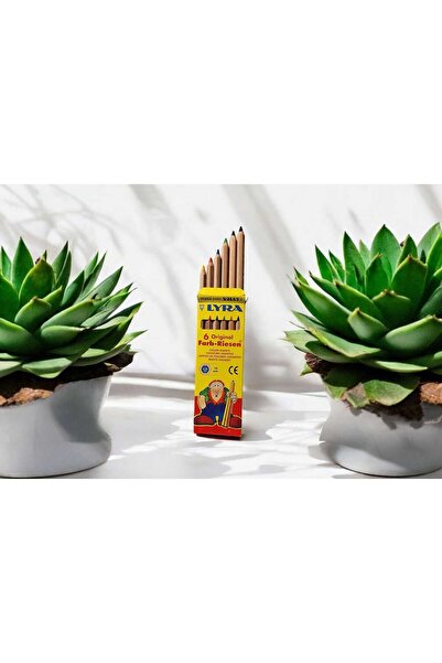 LYRA Farb-Riesen Natur Boya Kalemi – 6'lı Set