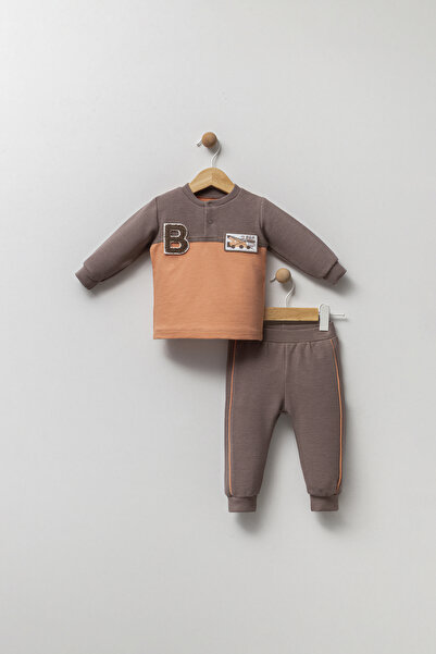 Bip Baby Embroidered Two-Thread Double Suit