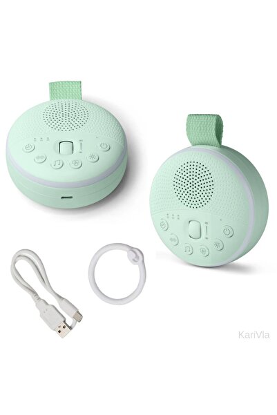 KariVla Dispozitiv Sunete Albe KariVla, Portabil, 21 Sunete, White Noise Machine, Baterie 1200mAh, Bebelusi