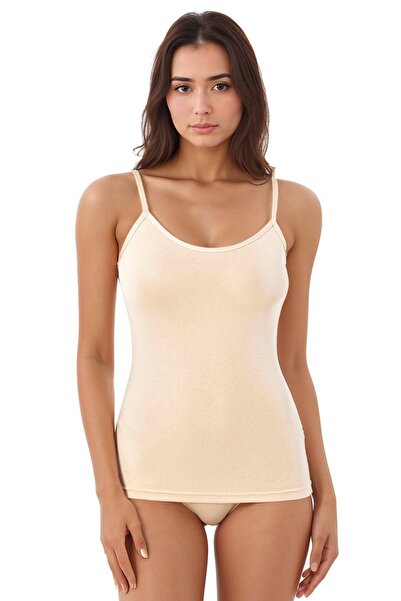 Alissa Women's Modal Cotton Lycra String Strap 2-Piece Undershirt W6K6K0T0Ka