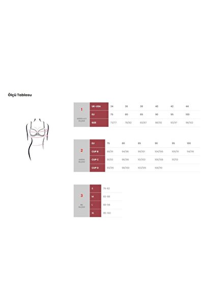 Alissa Women's Red Padded Bra Set W.5N5K1Rk0.T.K.S