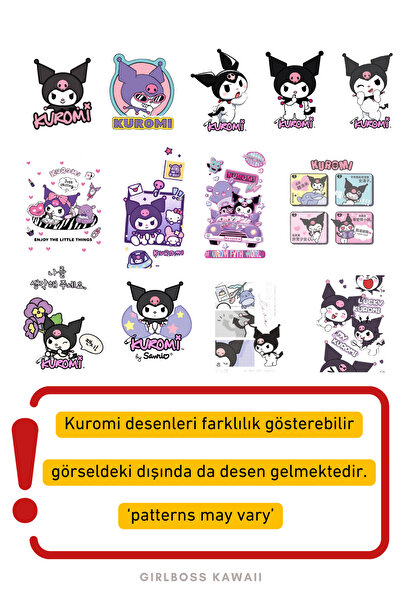 Girlboss Kawaii Kuromi White Mousse Ankle Socks School Socks All Ages Children/Teenagers/Adults Series