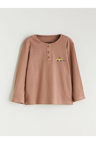 LC Waikiki Create Your Style with Uzg Store |   Crew Neck Boys' Pajama Set