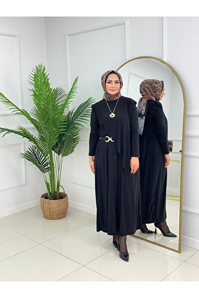 Enans Design طقم بنطلون تونيك بقفل متقاطع نيل